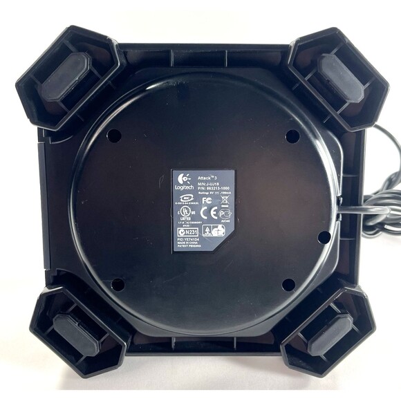 Logitech Attack 3 ATK3 J-UJ18 USB Joystick Gaming Controller Tested - Picture 8 of 10